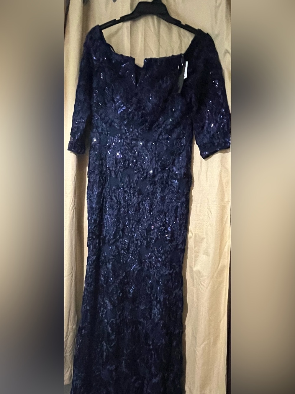 Xscape Dress Womens Xscape Size 14 Blue Navy
